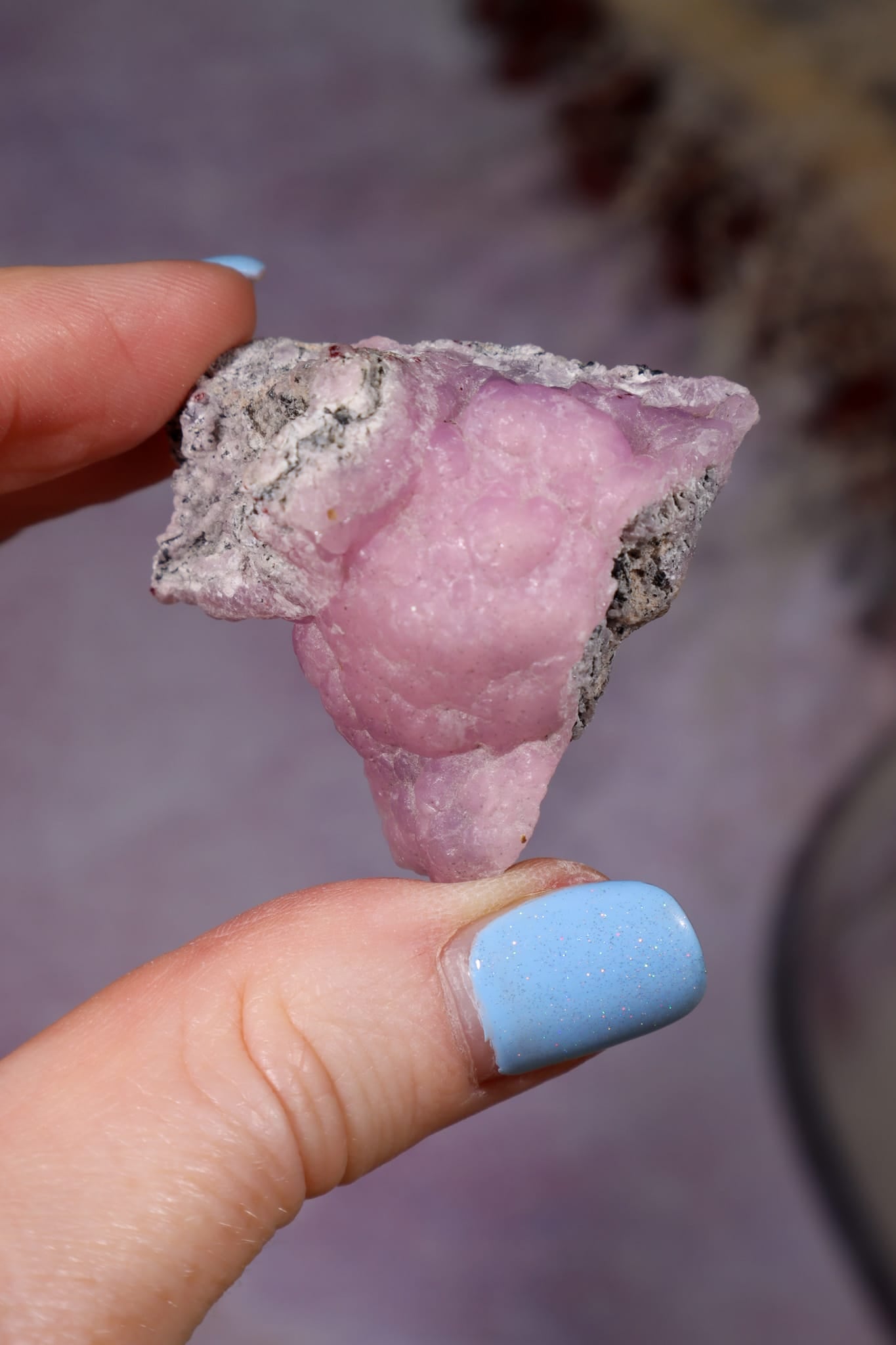Pink Smithsonite Specimen 42gr Minerals Tali & Loz Crystals