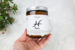 Pisces Candle with Amethyst - Tali & Loz Crystals