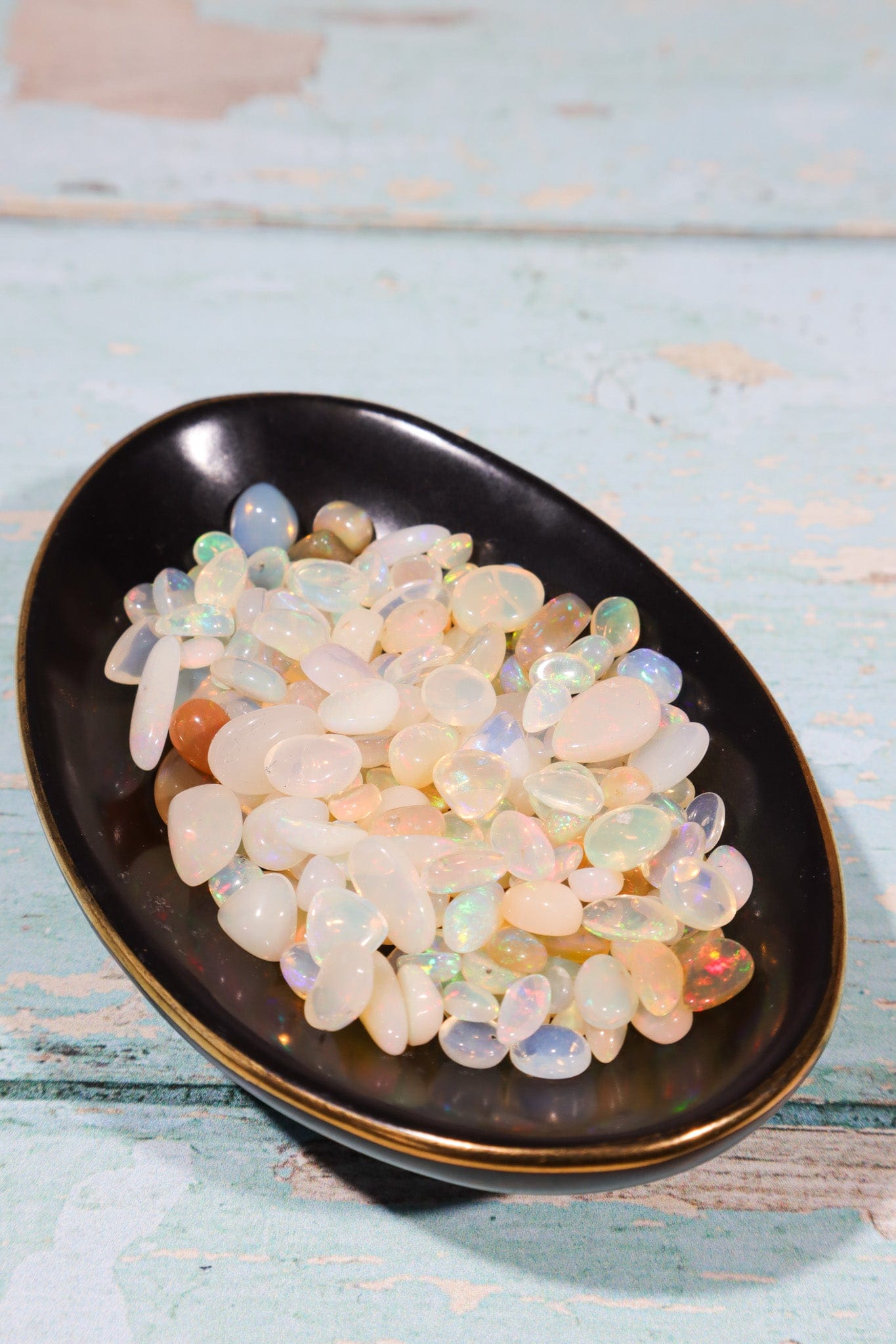 Polished Opal Pieces | Less Than 1 Gram Each | Intuitively Chosen Rocks & Fossils Tali & Loz Crystals