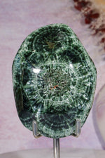 Polished Seraphinite Specimen 334gr, Russia Specimen Tali & Loz Crystals