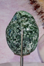 Polished Seraphinite Specimen 334gr, Russia Specimen Tali & Loz Crystals