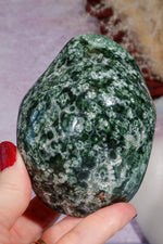 Polished Seraphinite Specimen 334gr, Russia Specimen Tali & Loz Crystals
