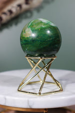 Polished Swazi Jade (Nephrite) Sphere Spheres Tali & Loz Crystals