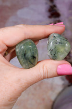 Prehnite Tumblestones | 20-30mm | Australia Tumblestones Tali & Loz Crystals
