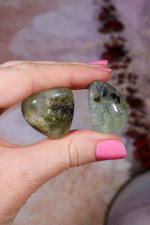Prehnite Tumblestones | 20-30mm | Australia Tumblestones Tali & Loz Crystals