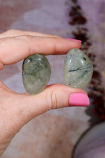 Prehnite Tumblestones | 20-30mm | Australia Tumblestones Tali & Loz Crystals