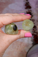 Prehnite Tumblestones | 20-30mm | Australia Tumblestones Tali & Loz Crystals