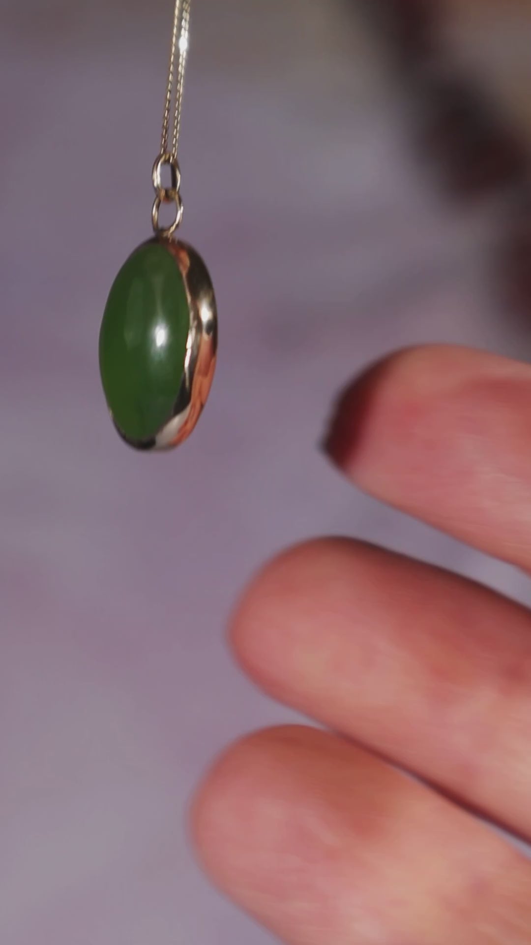 Burmese Jade Necklace 14ct Gold , Handmade In The UK, MG Silver