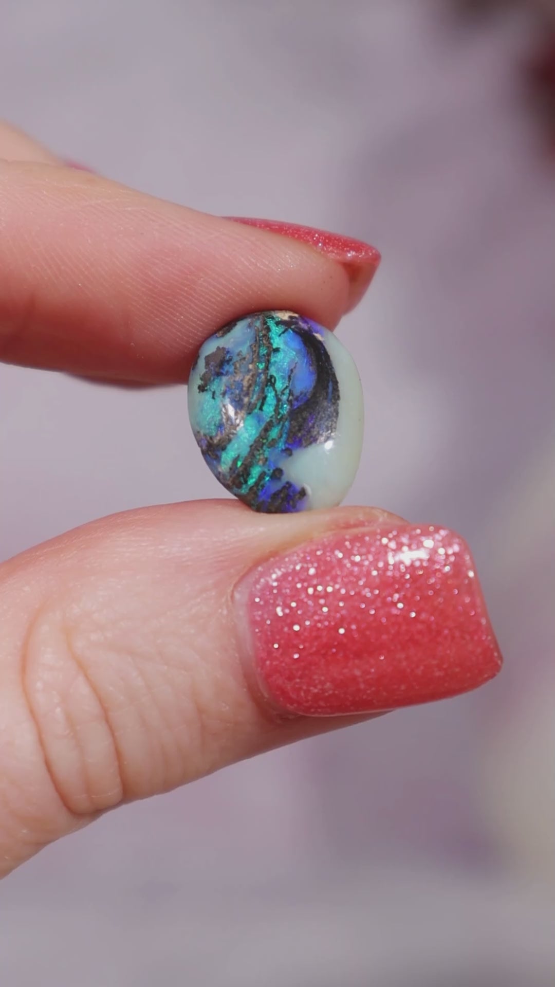 Australian Fern Fossil Opal 1.5cm