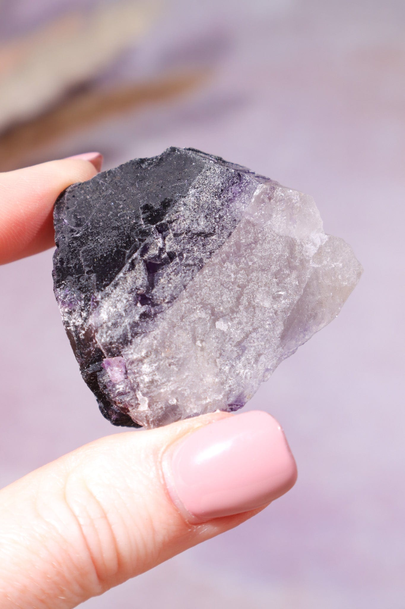 Purple Fluorite Rough 40-60mm - Tali & Loz Crystals