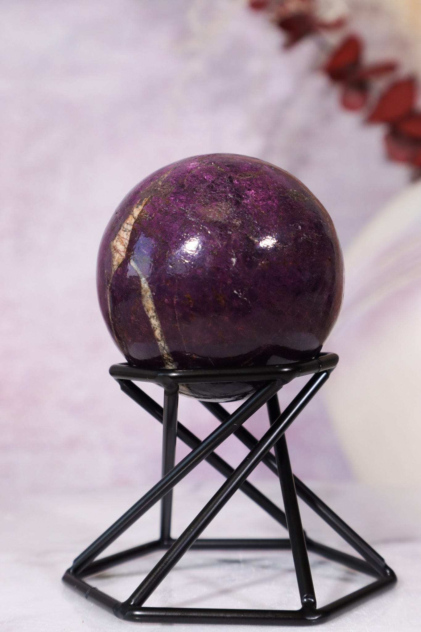 Purpurite Sphere 152gr Spheres Tali & Loz Crystals