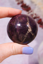Purpurite Sphere 170gr Spheres Tali & Loz Crystals