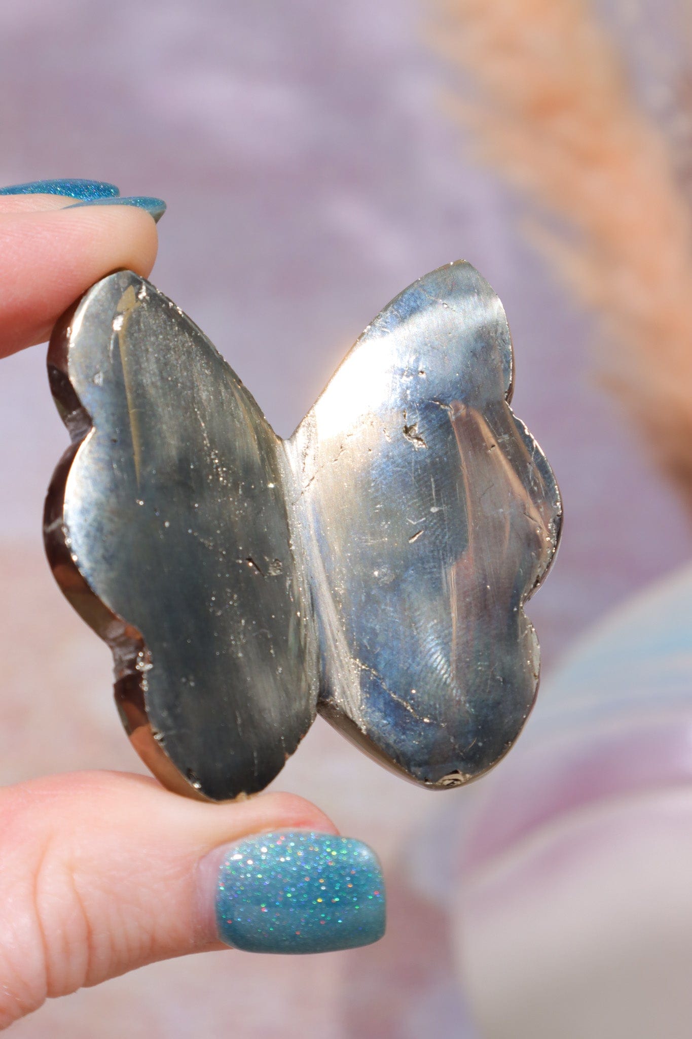 Pyrite Butterfly | Intuitively Chosen Mushrooms Tali & Loz