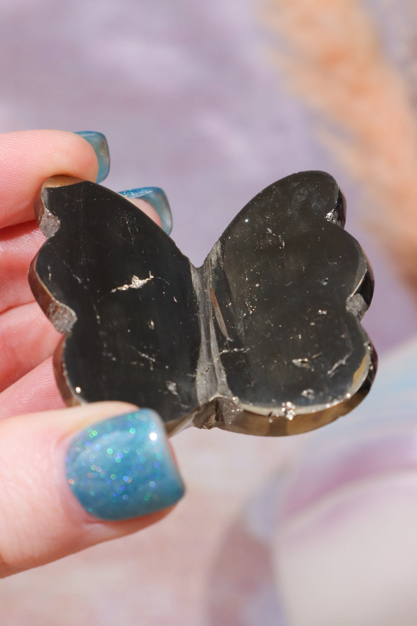 Pyrite Butterfly | Intuitively Chosen Mushrooms Tali & Loz