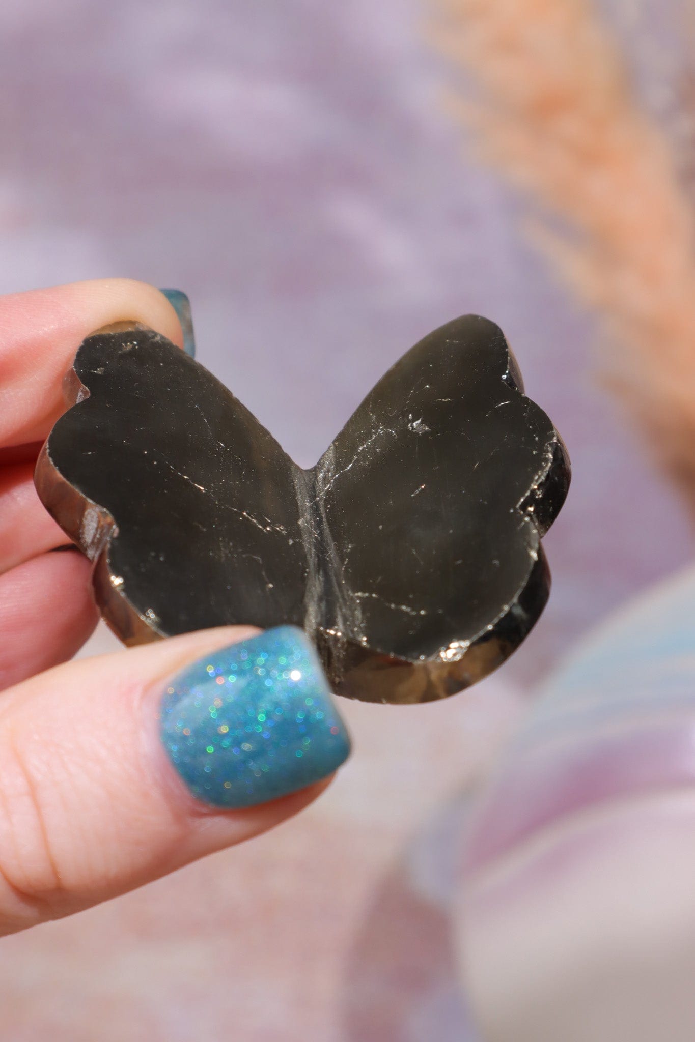 Pyrite Butterfly | Intuitively Chosen Mushrooms Tali & Loz