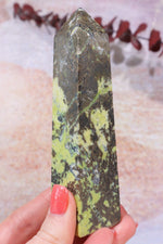 Pyrite In Serpentine Towers, Intuitively Chosen Towers Tali & Loz Crystals