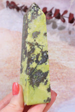 Pyrite In Serpentine Towers, Intuitively Chosen Towers Tali & Loz Crystals