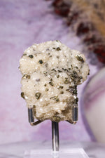 Pyrite on Dolomite Mineral Specimen 6.3cm Tali & Loz Crystals