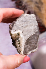 Pyrite on Dolomite Mineral Specimen 6.3cm Tali & Loz Crystals