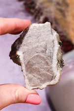 Pyrite on Dolomite Mineral Specimen 6.3cm Tali & Loz Crystals