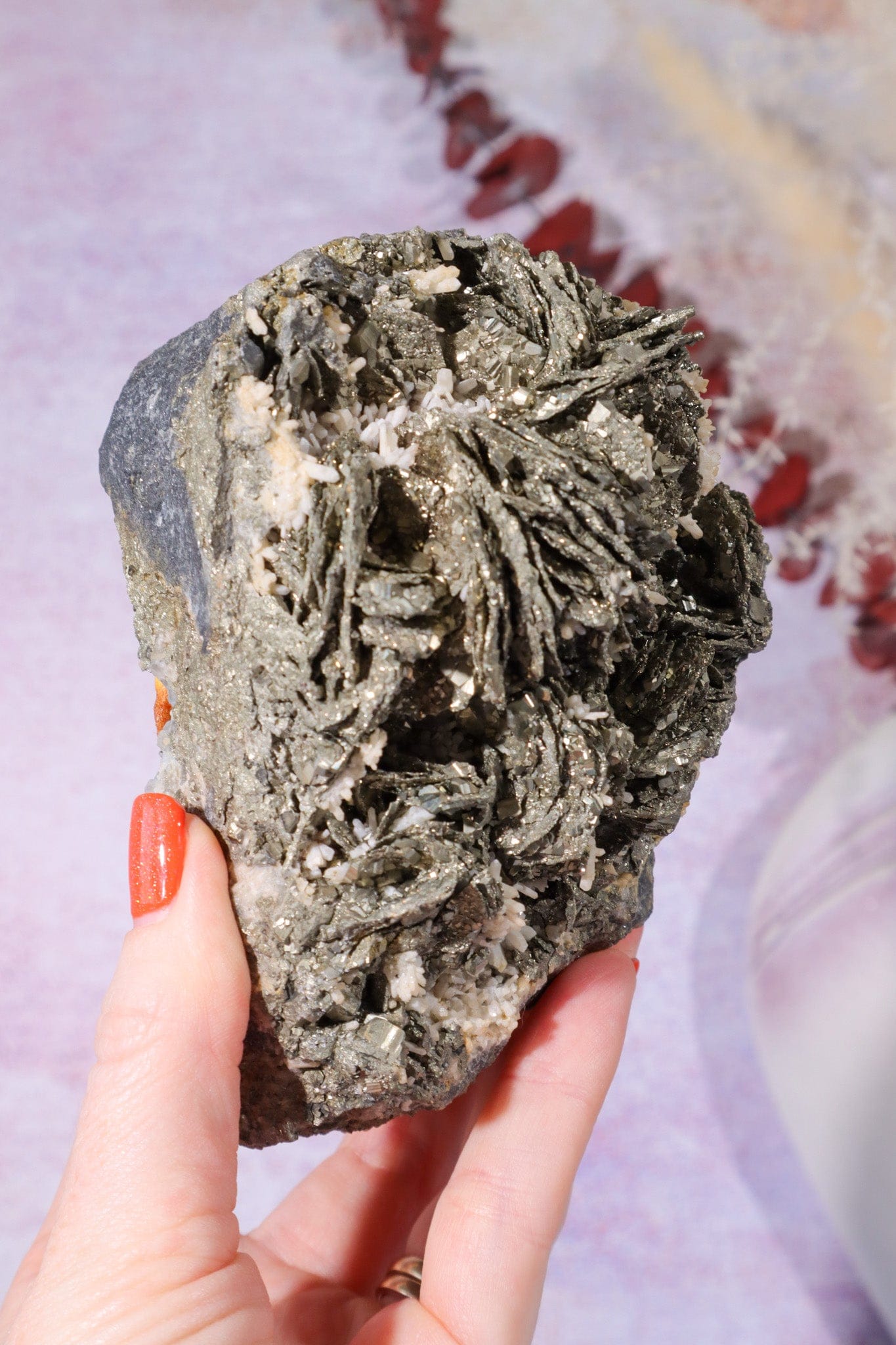 Pyrite Pseudomorph after Pyrrhotite Specimen 1KG, Trepca Yugoslavia Specimen Tali & Loz Crystals