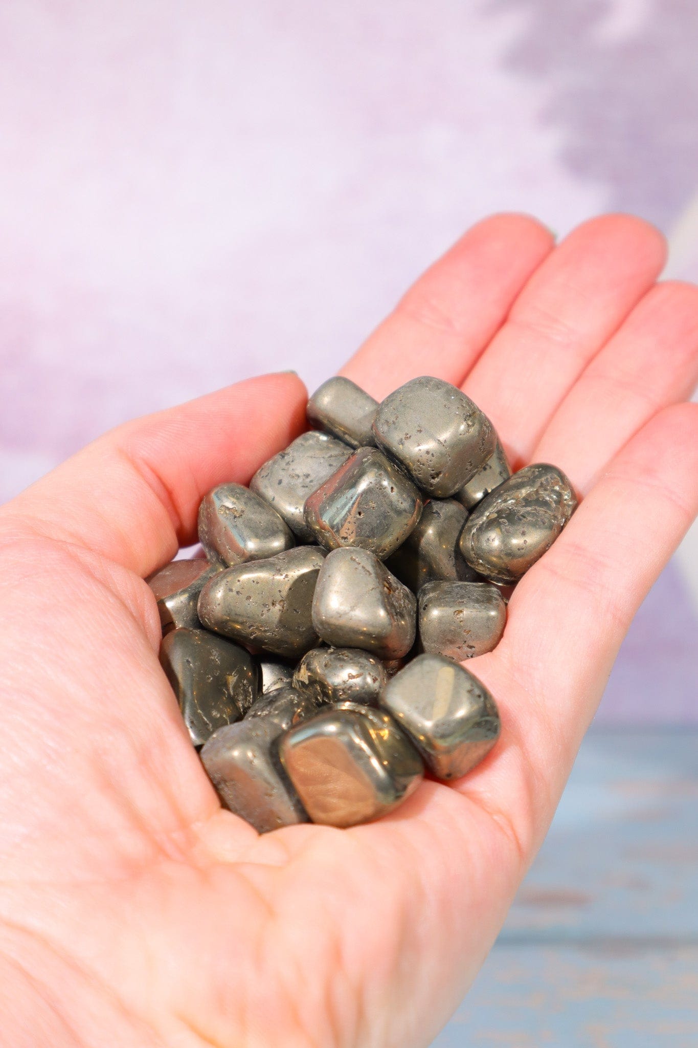 Pyrite Tumblestones 15-25mm Tumblestones Tali & Loz Crystals