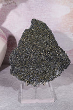 Pyrite With Galena And Quartz Details, Bulgaria 18.5cm Minerals Tali & Loz