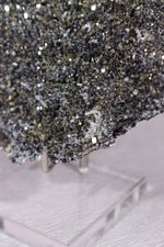 Pyrite With Galena And Quartz Details, Bulgaria 18.5cm Minerals Tali & Loz