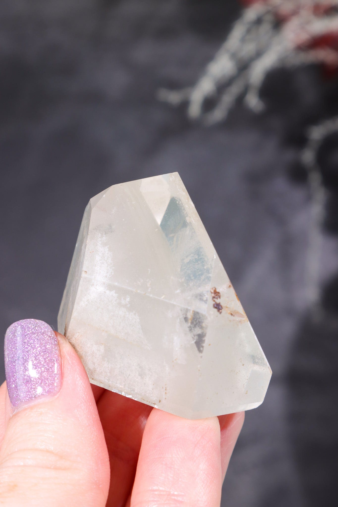 Quartz Point with Phantom Layers Points Tali & Loz Crystals