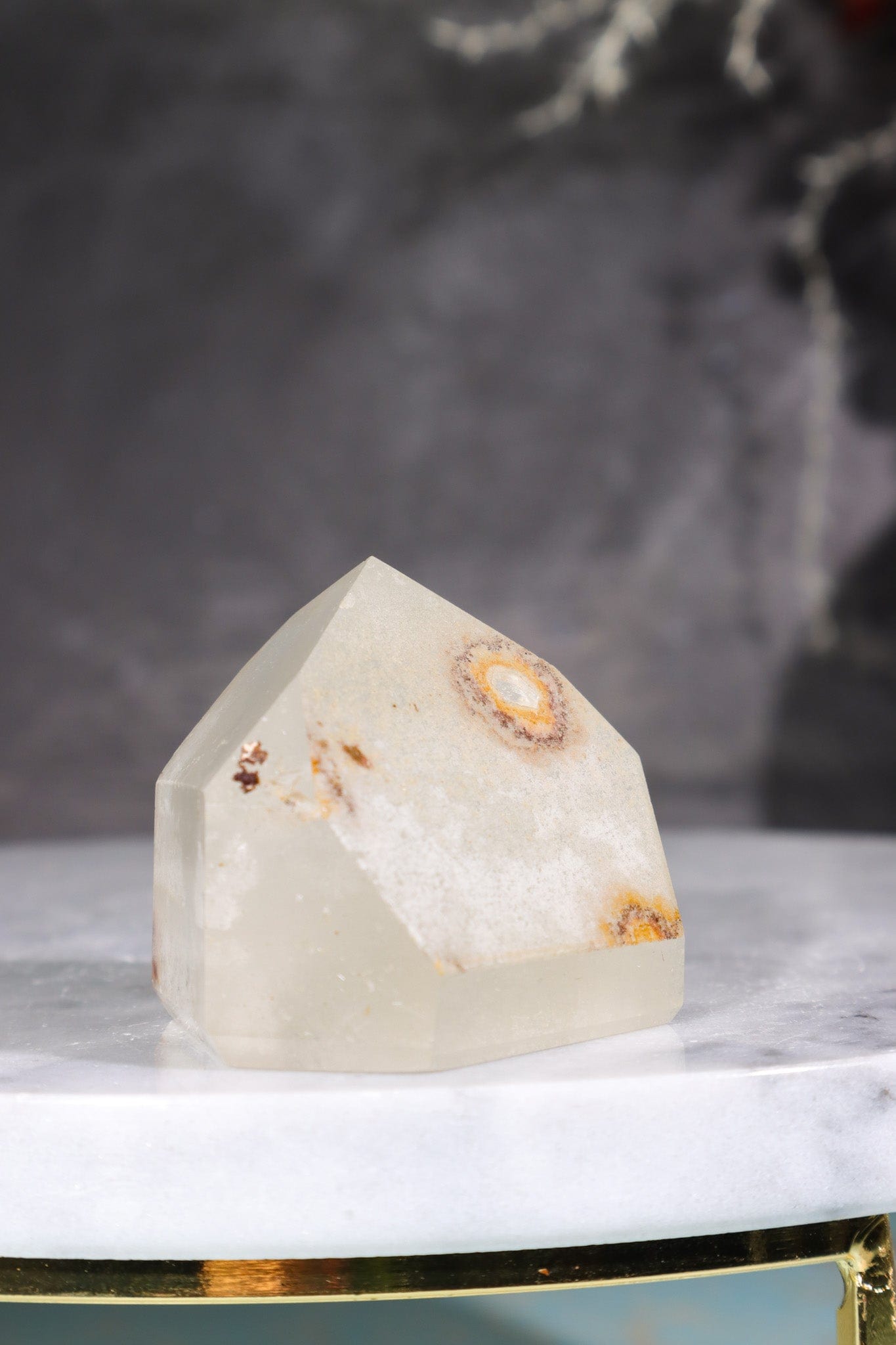 Quartz Point with Phantom Layers Points Tali & Loz Crystals