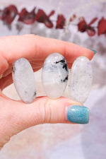 Rainbow Moonstone Cabochons Round and Oval Cabochons Oval Large (3cm) Tali & Loz Crystals