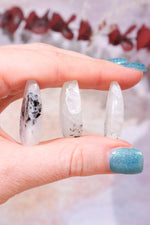 Rainbow Moonstone Cabochons Round and Oval Cabochons Tali & Loz Crystals