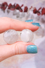 Rainbow Moonstone Cabochons Round and Oval Cabochons Tali & Loz Crystals