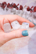 Rainbow Moonstone Cabochons Square and Rectangle Cabochons Tali & Loz Crystals