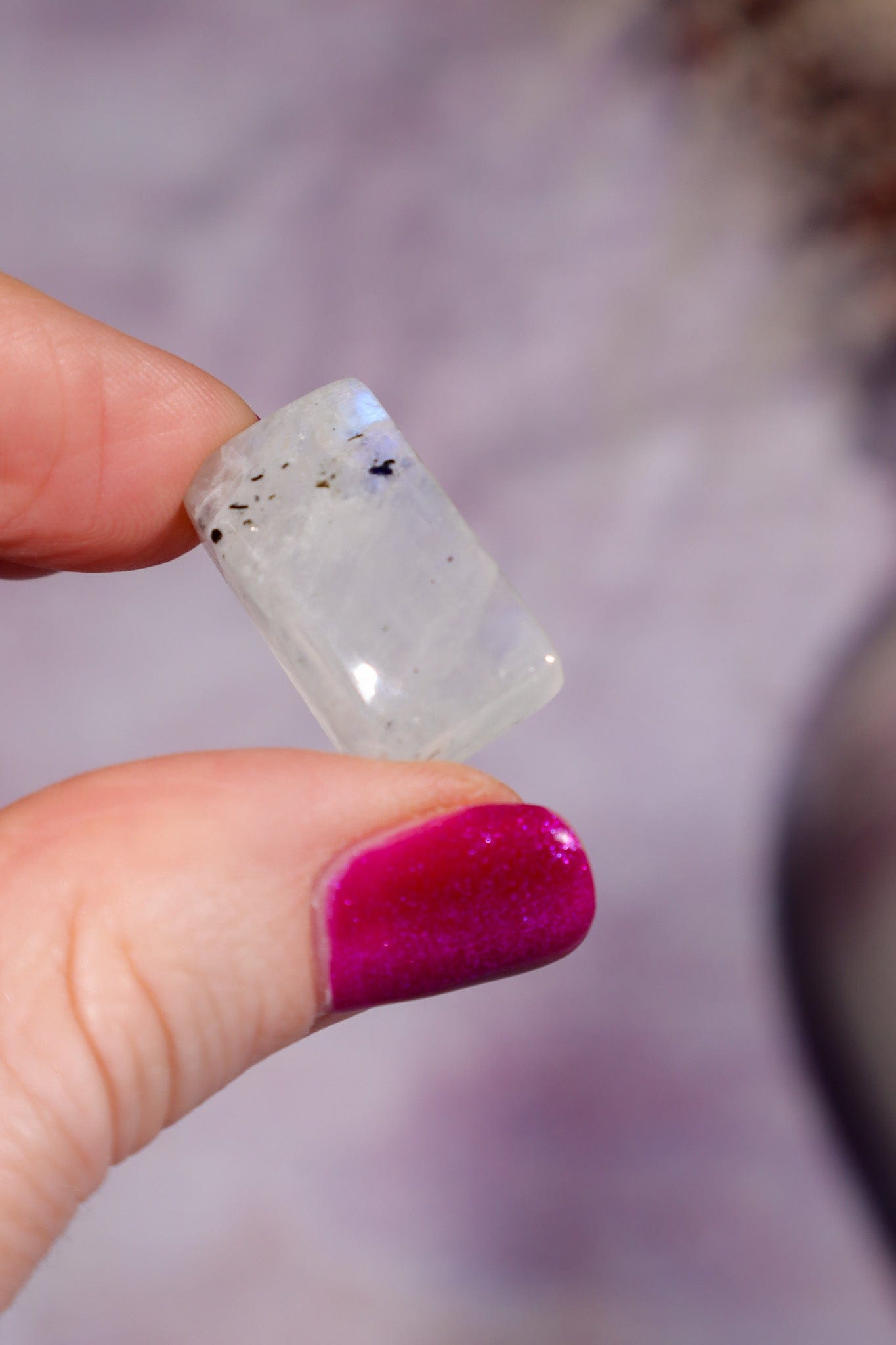 Rainbow Moonstone Cabochons Square and Rectangle Intuitively Chosen 2-2.5cm Cabochons Tali & Loz Crystals