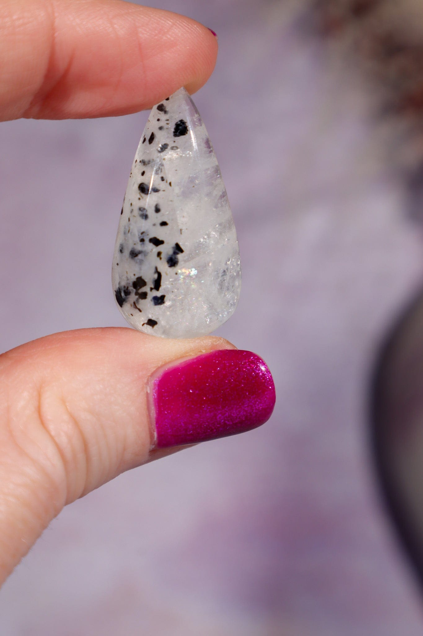 Rainbow Moonstone Cabochons Teardrops Intuitively Chosen 3cm Cabochons Tali & Loz Crystals