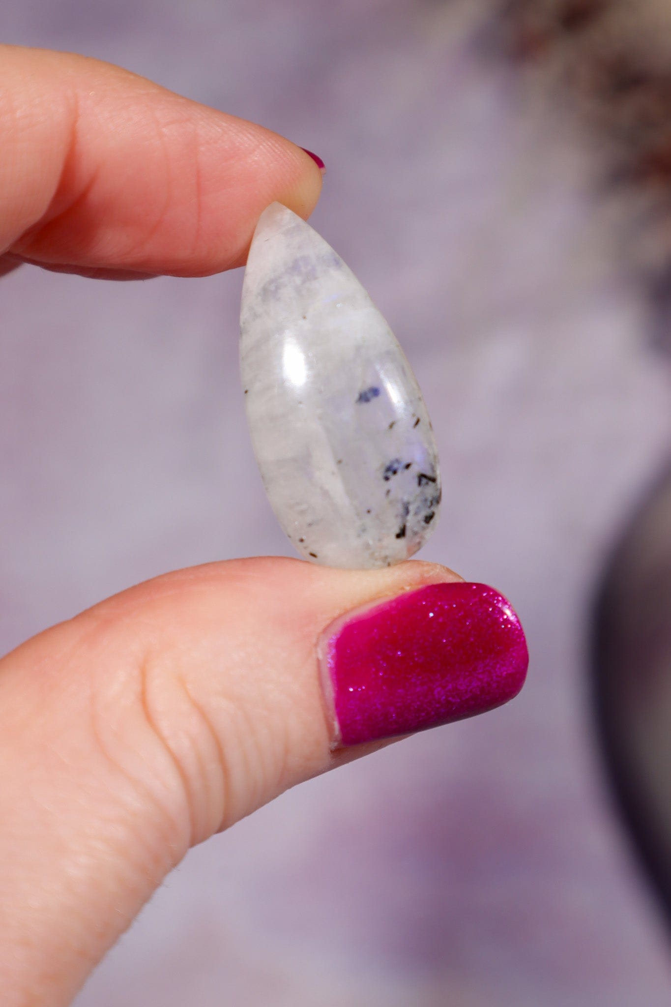 Rainbow Moonstone Cabochons Teardrops Intuitively Chosen 3cm Cabochons Tali & Loz Crystals