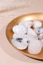 Rainbow Moonstone Tumblestones 20-30mm - Tali & Loz Crystals