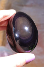 Rainbow Obsidian Egg | 5.9cm | Mexico Eggs Tali & Loz Crystals