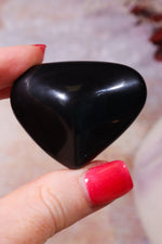 Rainbow Obsidian Heart 4.5cm Hearts Tali & Loz Crystals