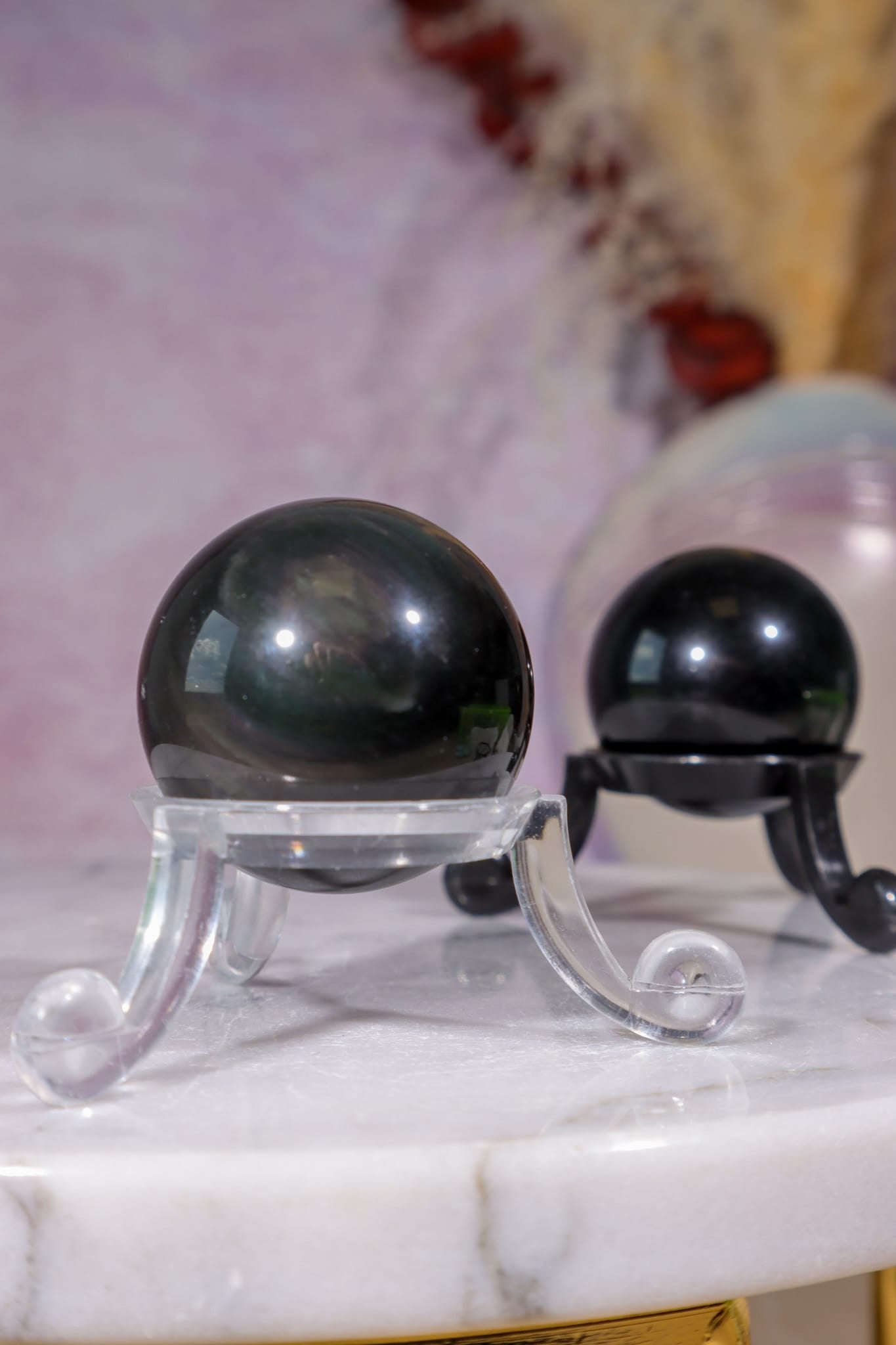 Rainbow Obsidian Sphere | 3cm | Mexico Spheres Tali & Loz Crystals