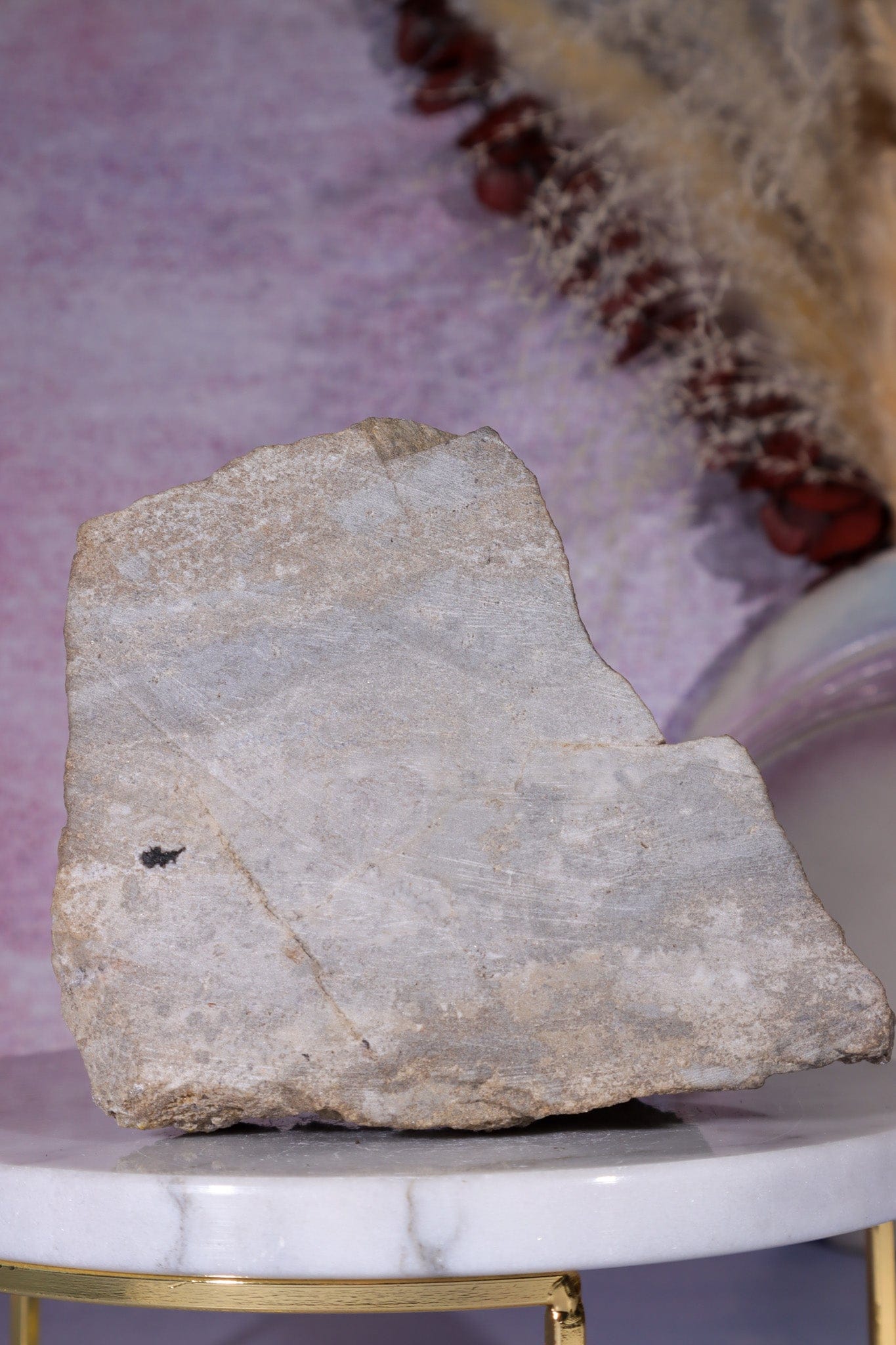 Rare Herkimer Diamond Specimen 0.6KG with Quartz, Calcite and Bitumen, New York, USA Rocks & Fossils Tali & Loz