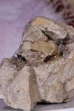 Rare Herkimer Diamond Specimen 0.6KG with Quartz, Calcite and Bitumen, New York, USA Rocks & Fossils Tali & Loz