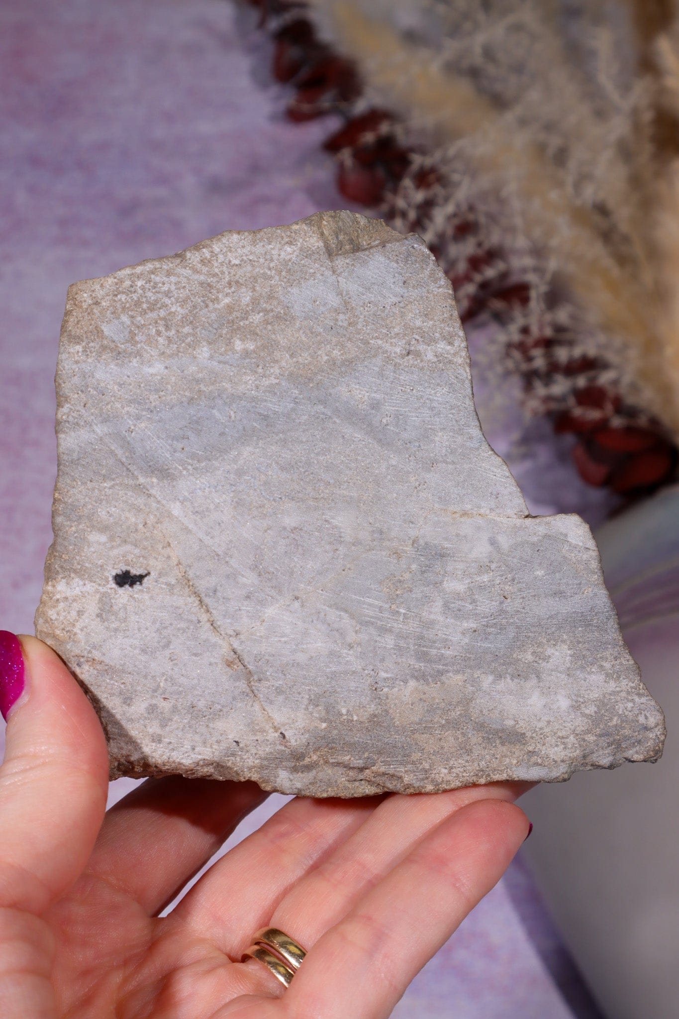 Rare Herkimer Diamond Specimen 0.6KG with Quartz, Calcite and Bitumen, New York, USA Rocks & Fossils Tali & Loz