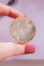 RARE Herkimer Diamond Sphere 40mm Rocks & Fossils Tali & Loz Crystals