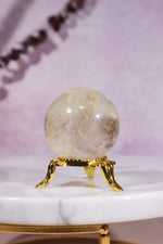 RARE Herkimer Diamond Sphere 40mm Rocks & Fossils Tali & Loz Crystals