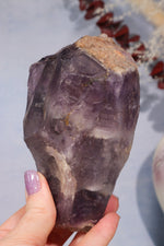 Raw Chevron Amethyst Root 474gr Specimen Tali & Loz Crystals
