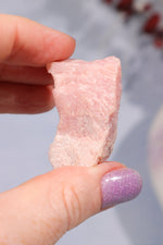 Raw Thulite 3.5cm, Sold as Seen Minerals Tali & Loz Crystals