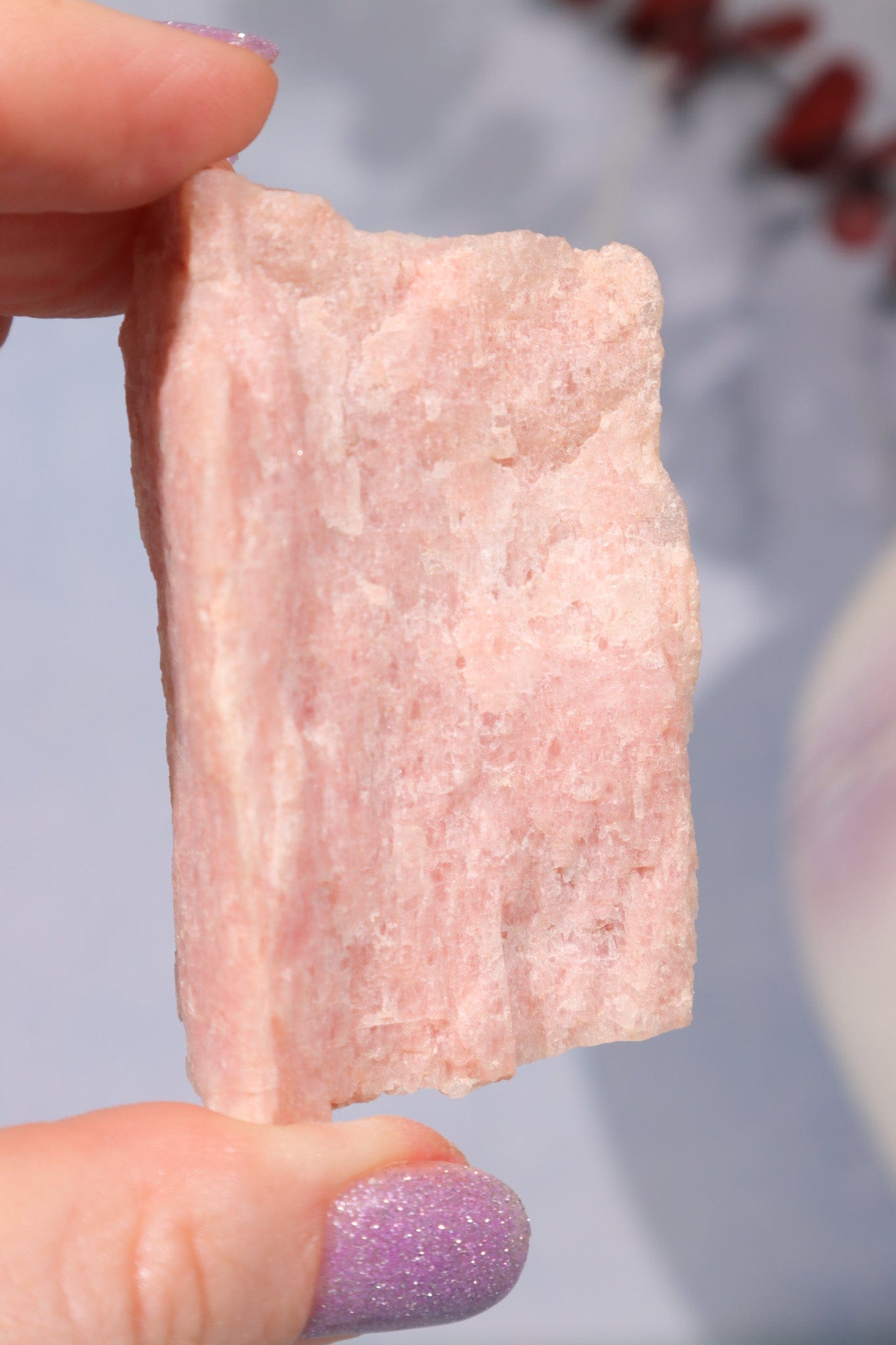 Raw Thulite Freeform 6cm Freeform Tali & Loz Crystals