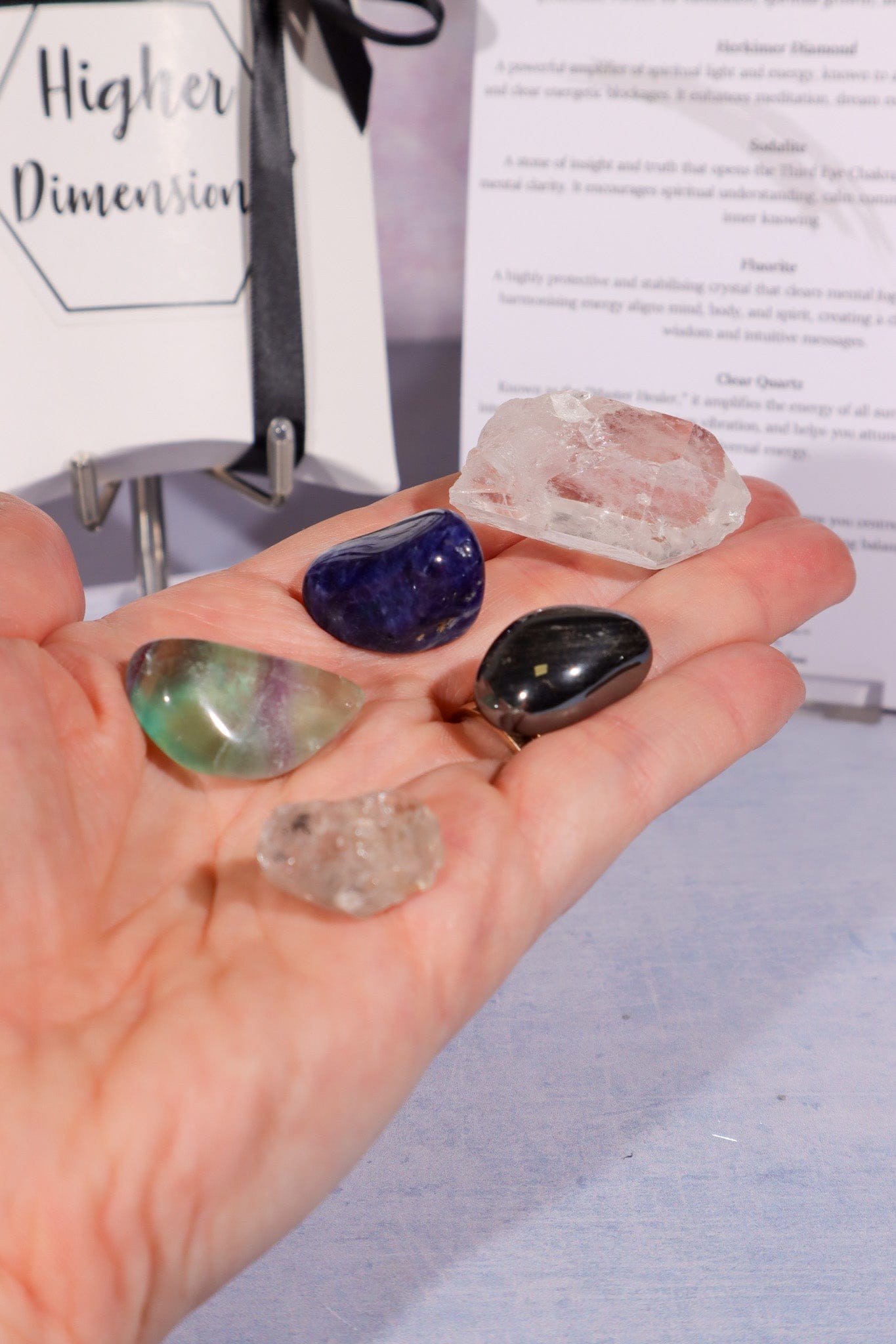 Reaching Higher Dimensions Set Gift Set Tali & Loz Crystals